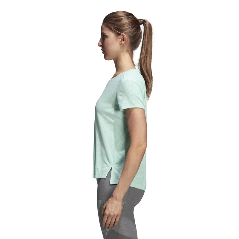 Новое поступление оригинальные женские футболки Adidas Freelift Chill спортивная одежда с