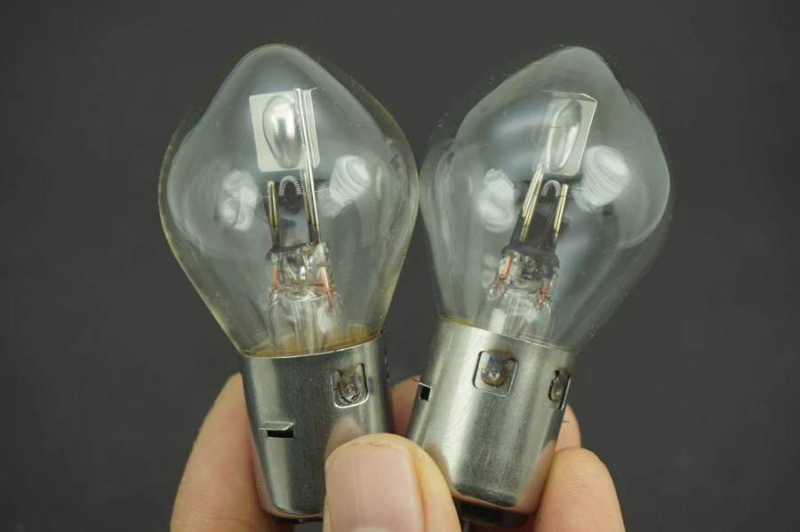 BA20D S2 12 V 35/35 Вт фара для мотоцикла лампочка галогенной лампы ясно мотоцикл