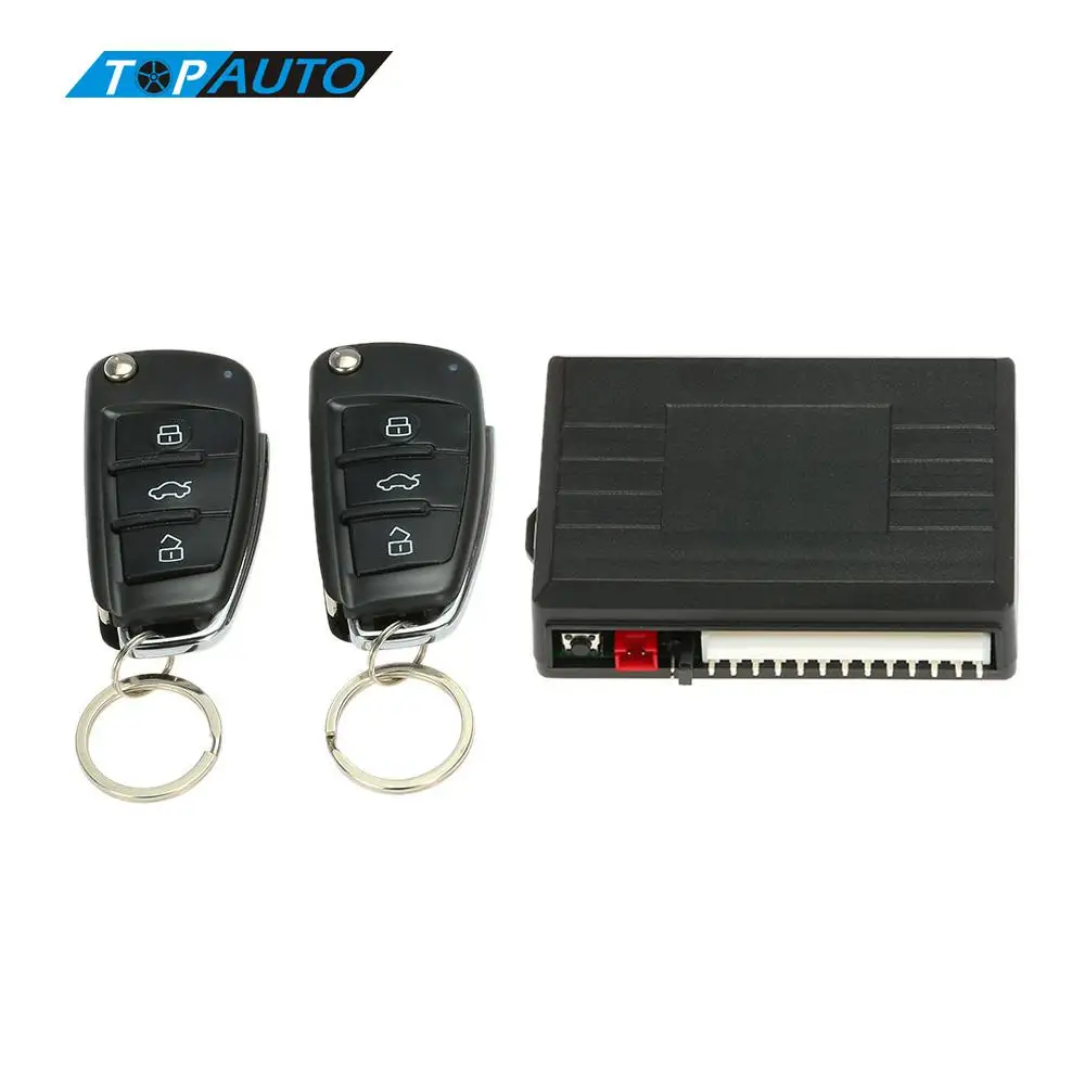 

Car Alarm System with Flip Key Remote Central Locking Push Start Stop Button for Toyota Peugeot volvo Honda Renault Hyundai vw