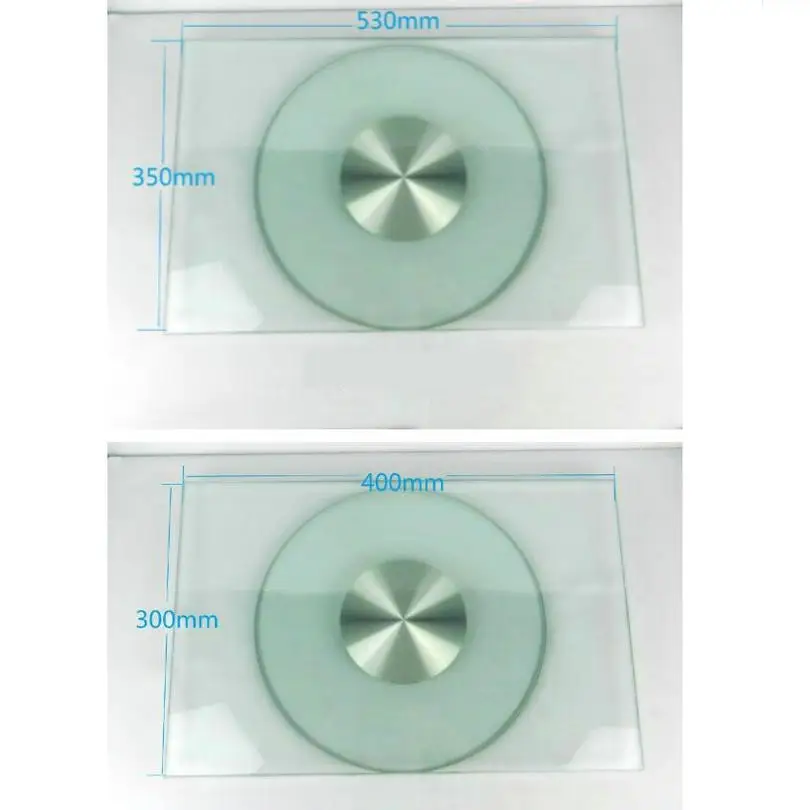 glass turntable tv swivel palte (9)