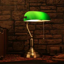 2019 verde nuevo Loft Vintage Industrial lámpara de mesa Edison iluminación verde para mesa para Café Bar dormitorio decoración del hogar