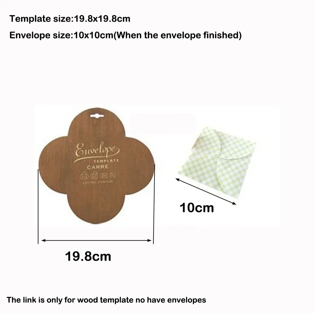 1pc square envelope template manual stencil mould make envenlops diy diy envelope template