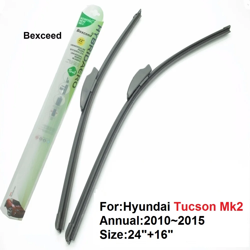 Bexceed of Car Windshield Flat wiper blade For Hyundai Tucson Mk2 . 1