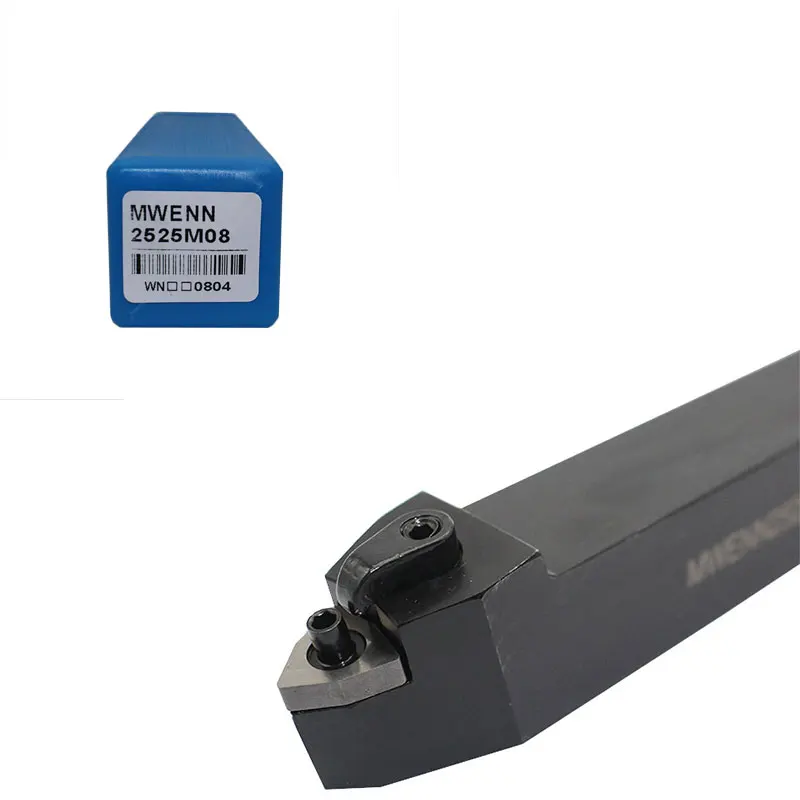MWENN2525M08 Index External Lathe Turning Tool Holder 50DEGREE Cutting