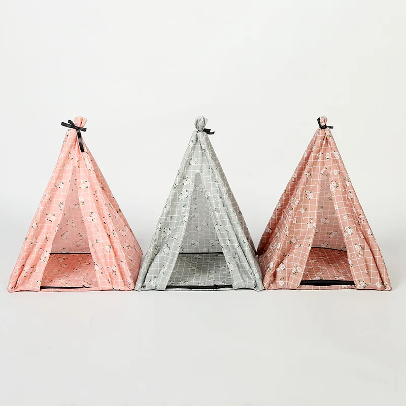 

Summer Dog Kennels House Puppy Dogs Tent Pet Cozy House Cat Home Small Dog Cat Foldable Bed Cats House Puppy Kitten Bed F2