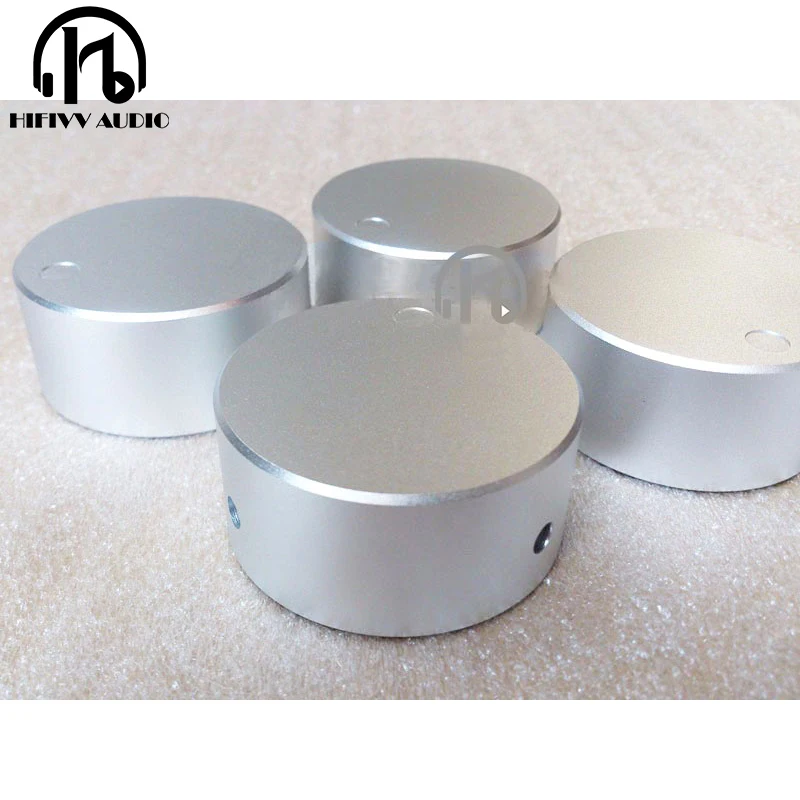 

hifi knob amp Aluminum Volume knob 1pc Diameter 48mm Height 22mm amplifier knob speaker Potentiometer knob