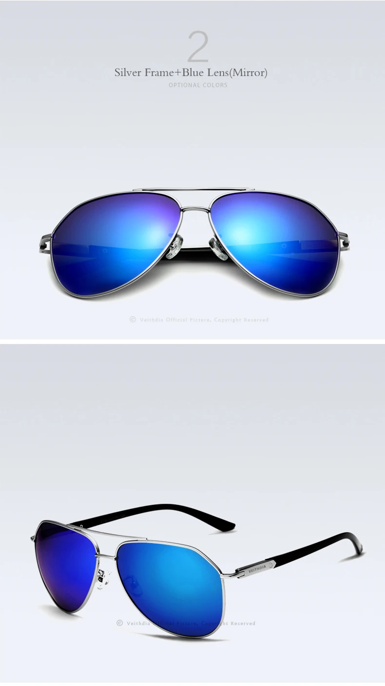Бренд VEITHDIA, дизайнерские модные солнцезащитные очки унисекс, поляризационные зеркальные солнцезащитные очки для вождения, мужские очки для мужчин/женщин