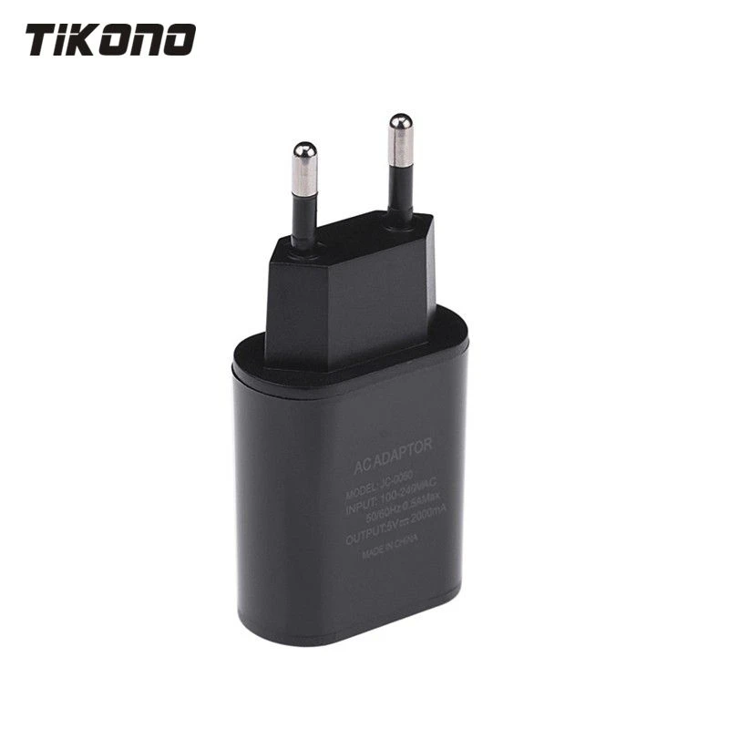 أعلى جودة 5 V 2A الاتحاد الأوروبي التوصيل USB شاحن سريع الهاتف المحمول السفر الحائط محول الطاقة ل فون 6 6 s 7 زائد سامسونج S7edge Xiaomi