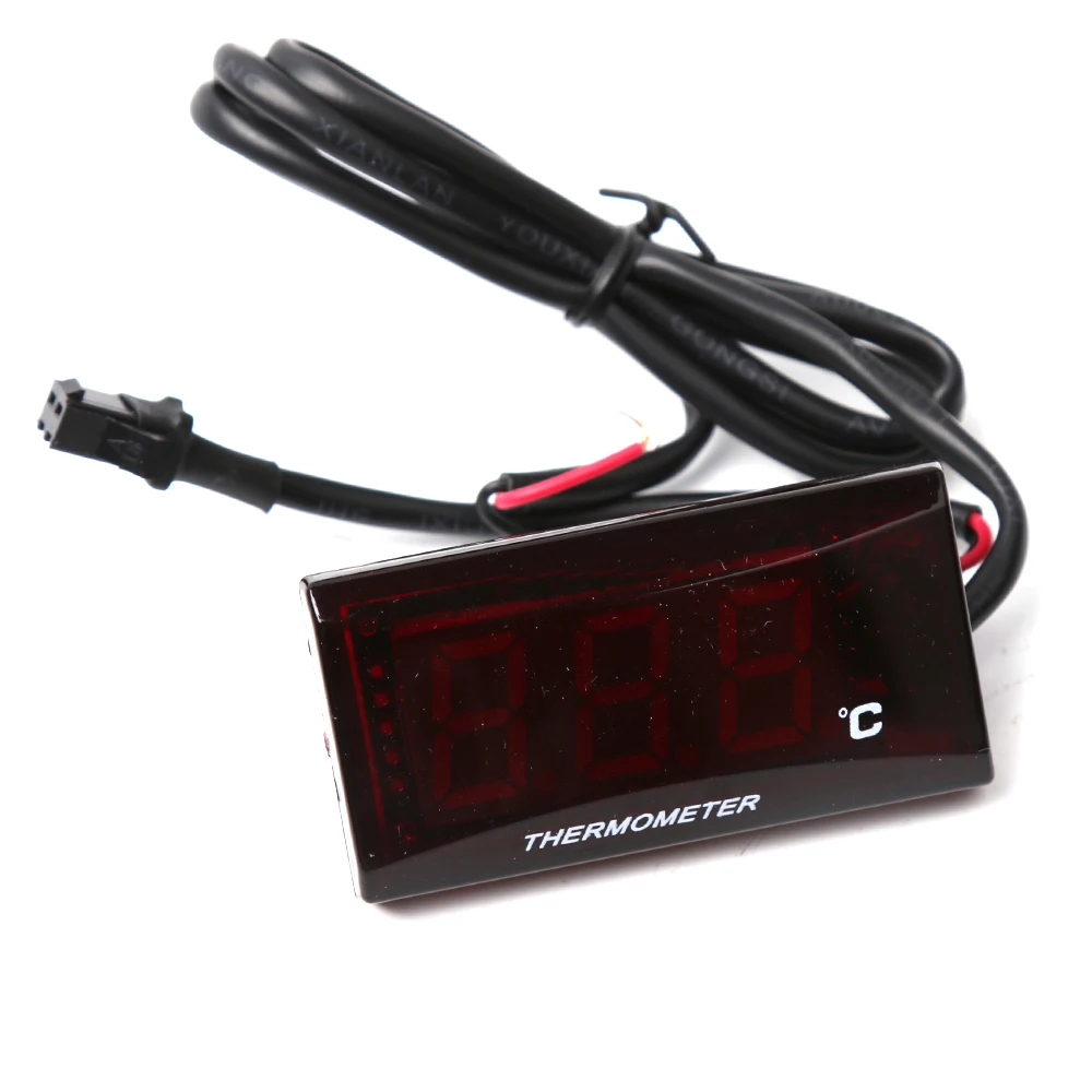 Motorcycle meter Universal Water Temp Gauge Accessories Motorcycle Temperature gauge temp gauge Cover for Racing Scooter