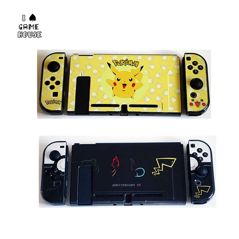 Чехол для Nintendo Switch FoPcc с красочным рисунком защитный чехол твердым кристаллом