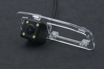 

CCD Waterproof 4LED Car Rear view Camera BackUp Reverse Parking Camera For Kia RIO 2007 2008 2009 2010 2011 2012 Reverse Camera