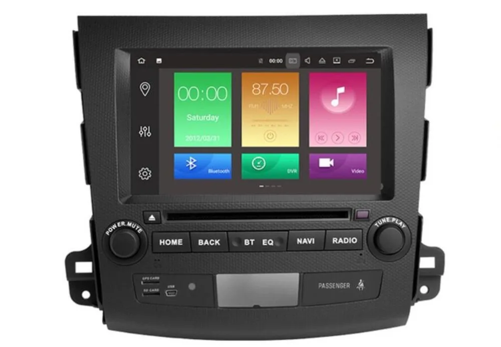 4G LTE 8 "Android 9,0! Автомобильный dvd-плеер для Mitsubishi Outlander 2006 ~ 2012 для Citroen C-Crosser для peugeot 4007 OBD DVR AUX