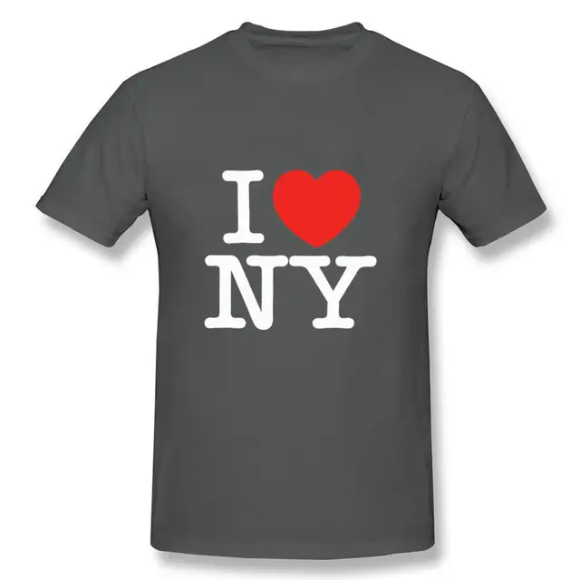 T Shirts For men I Love NY New York Printed Heart New High Quality T