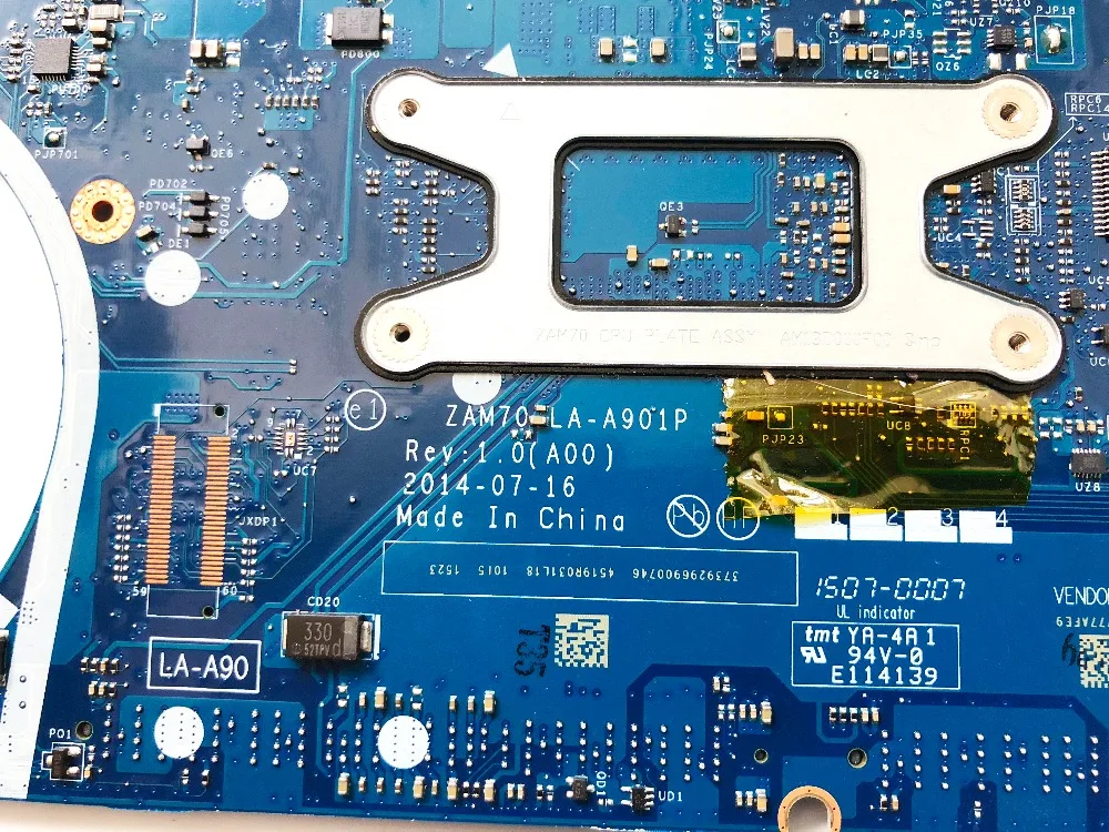 remarkable  Original for DELL E5450 laptop motherboard E5450 I5-5300U ZAM70 LA-A901P tested good free shipping