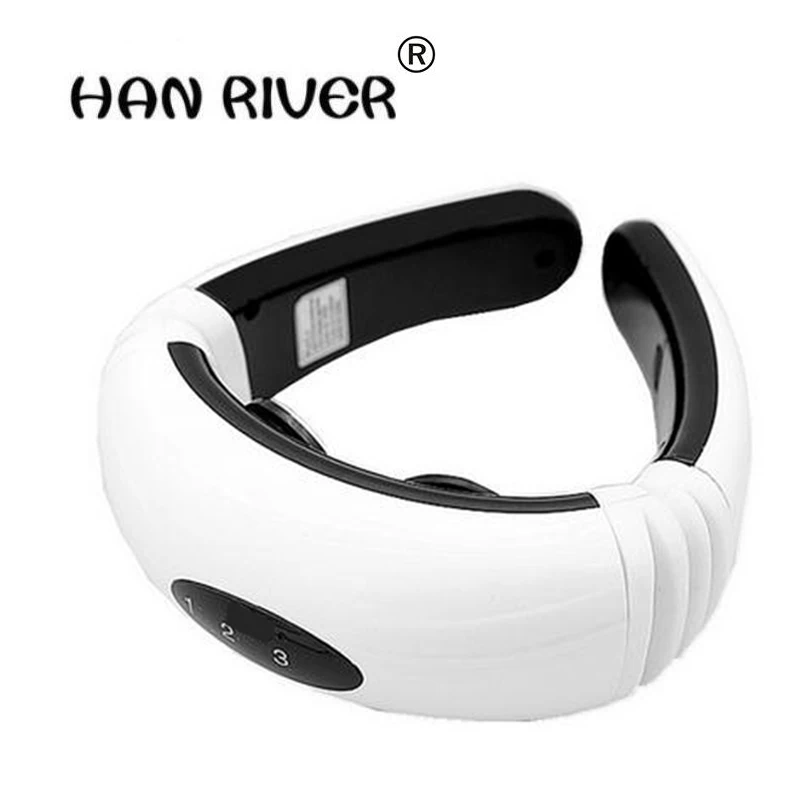 Высококачественный Электрический импульсный массажер для спины и шеи HANRIVER