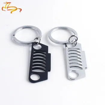 

10x Car Styling Promotion 2018 New High Quality Key Chain, Car Key, Key Ring for Jeep CJ, JK, TJ, YJ, XJ