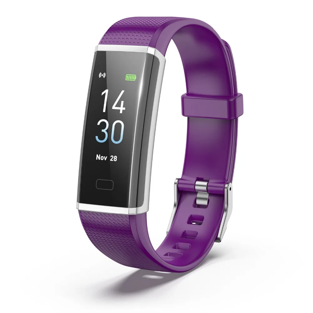 

Smart Bracelet Fitness Tracker Heart Rate Monitor Call Message Reminder IP68 Waterproof Smart Wristband Sport Watch