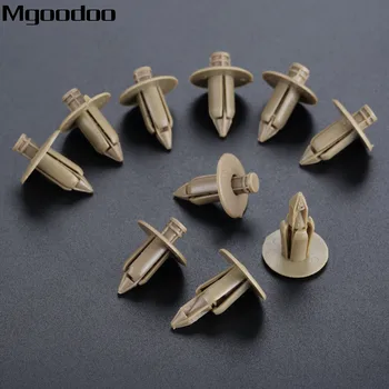 

Mgoodoo 39964090 50Pcs Car Fastneres Clisp Rivet Trim Panel Fastener Clips Door Beige For VOLVO C70 S60 S80 V70