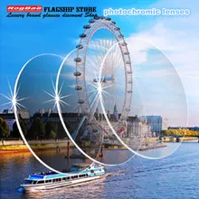 Новинка 1,56 фотохромные оптические очки близорукость Пресбиопия цветные линзы цвет к фотохромные линзы lentes opticos