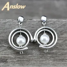 Anslow, модное ювелирное изделие, амулеты Bijoux, Романтический, модный дизайн, женские круглые серьги для женщин, винтажные аксессуары LOW0069AE