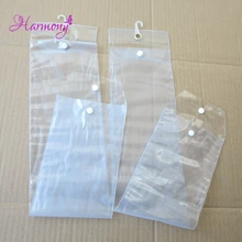 100 шт/партия 12 дюймов-26 дюймов пластиковые пакеты ПВХ для упаковки волос Расширение прозрачные упаковочные пакеты