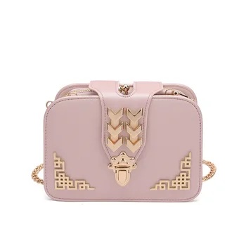 

Women Luxury Designer PU Leather Shoulder Bags 2017 Small Chain Crossbody Bag For Girls Ladies Bags Bolsa Feminina