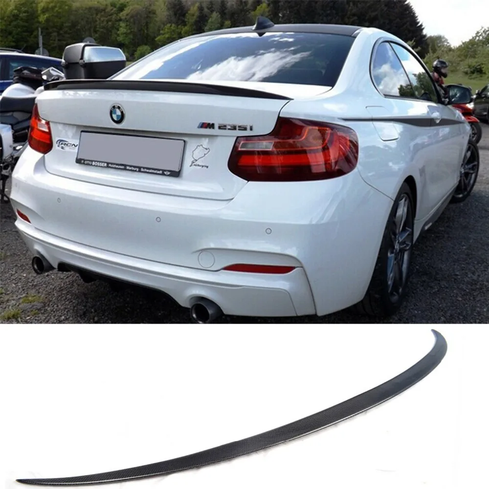 Buy F22 P Styling Carbon Fiber Car Rear Trunk spoiler