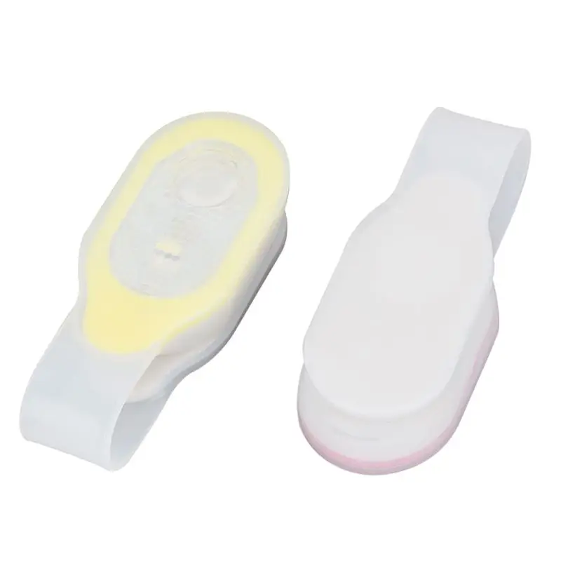 

3 Modes Mini LED Silicone Clip Lamp Night Cycling Running Lights Bicycle Camping Lamp With Strong Magnetic Closure Lights