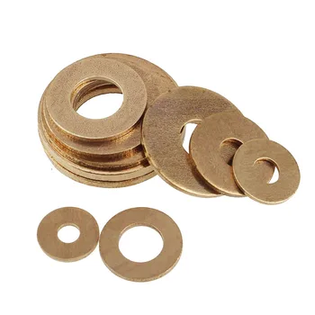 

GB97 M2 M2.5 M3 M4 M5 M6 M8 M10 M12 M14 M16 M18 M20 Brass Washer Brass Flat Washer Thickness 0.4/0.5/0.8/1/1.2mm
