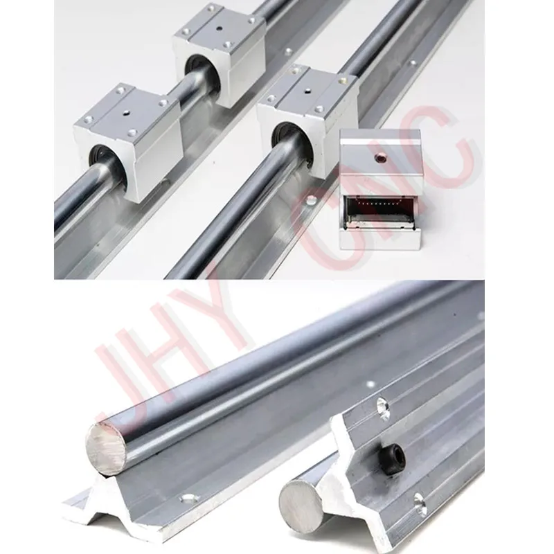 

6 sets linear rail SBR20 L300/1000/1500mm+3pcs Ball screw RM1605 -L 350/1050/1500mm +3pcs RM1605 Ballscrew Ballnut for CNC