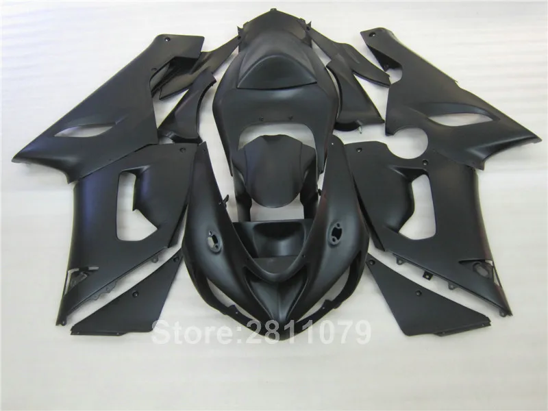 Fairing kit for Kawasaki Ninja ZX6R 05 06 matte black fairings set ZX6R