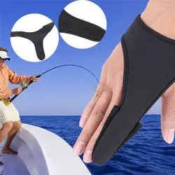Одиночная рыба палец перчатка для метания эластичная лента протектор для рыбалки рыболовные перчатки