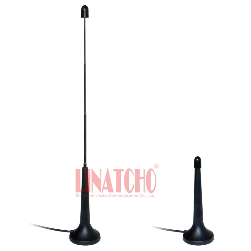 Free shipping telescopic Digital Freeview 16dbi 17dbi gains DVB T mobile TV HDTV Antenna Aerial 4