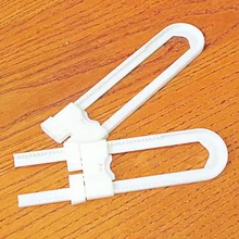 2 шт./упак. кухонный шкаф u-образный детский замок безопасности детские раздвижные ручки для шкафа многофункциональные защелки для защиты ребенка