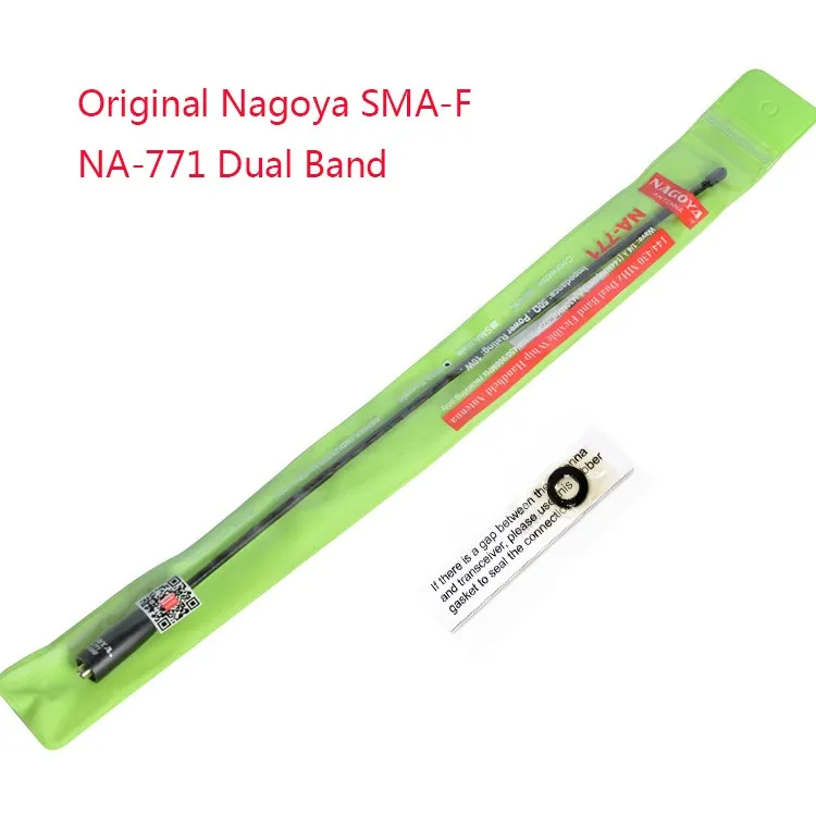 1 пара, NAGOYA NA-771 NA 771 антенна дальнего действия для Baofeng UV-5R GT-3 Yaesu Vertex SMA-Female рация усилительная