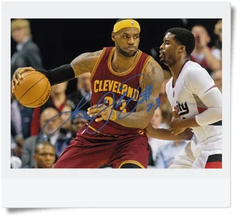 

signed LeBron James autographed photo 7 inches famous sports star freeshipping 082017