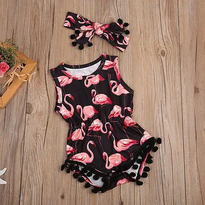 roupa flamingo infantil