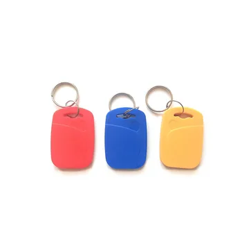 

1PCS UID T5577 Writable 125KHZ 13.56MHZ ID IC Rewritable Key Fob Color For red blue yellow