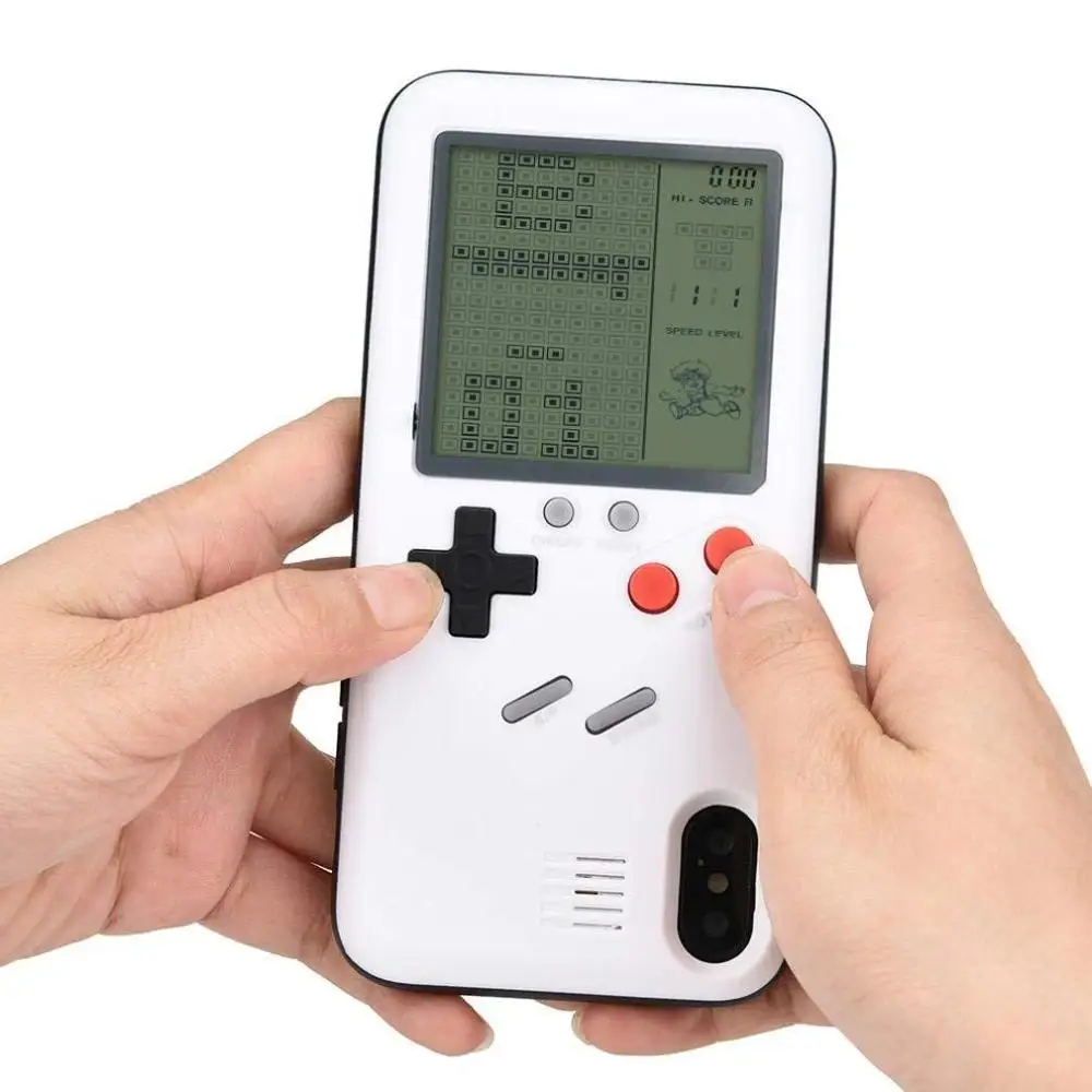 3D Retro Tetris Video Game Player for iPhone X Case Console Cute Durable 6 6s 7 8 Plus | Мобильные телефоны и аксессуары