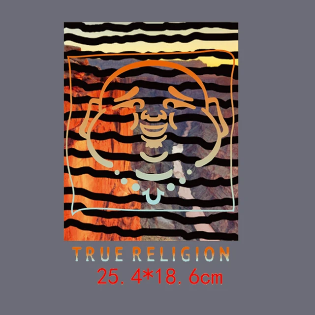 true religion iron on patches