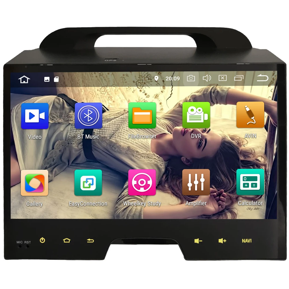 Perfect KLYDE 10.1" IPS Octa Core 4G WIFI Android 8 7.1 4GB RAM+32GB Car DVD Multimedia Player Radio Stereo For Kia Sportage R 2010-2015 1