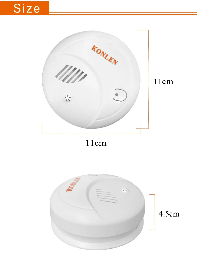 Smoke and Temperature combination detector (6)