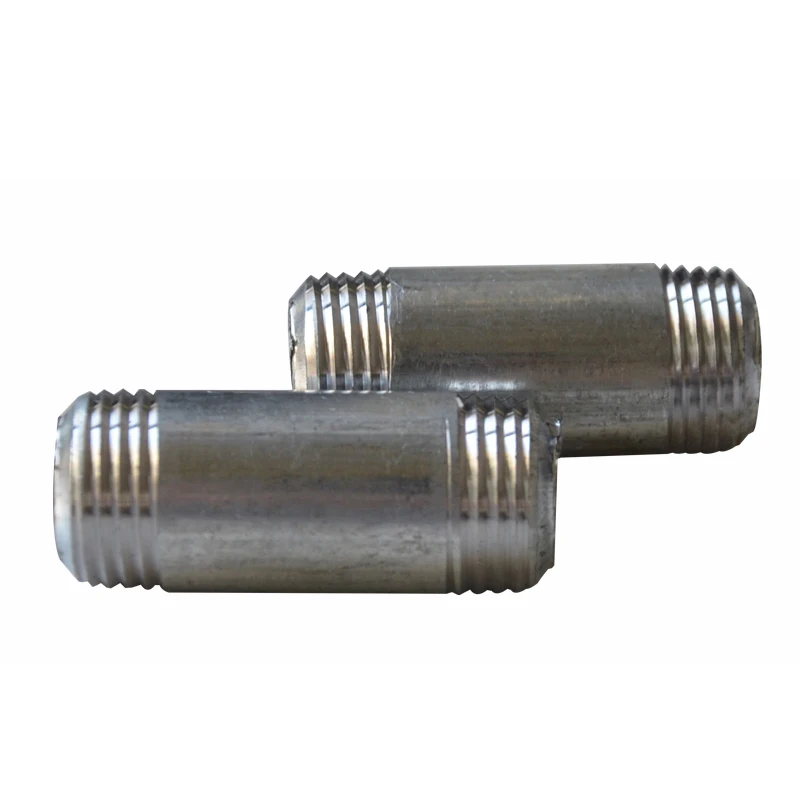 10 шт./лот G1/2 &quotстальные двойные мужские нитки оцинкованные трубы DIY бутылки