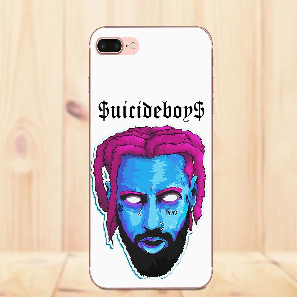 Maerknon для Apple iPhone 4 4S 5 5C 5S SE 6 6S 7 8 Plus X Luxury $ uicideboy Suicideboys FTP|Бамперы| |