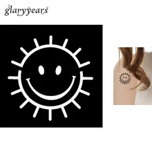 Цельнокроеное платье Малый хной татуировка трафаретов улыбка Уход за кожей лица Дизайн для женщин DIY Средства ухода за кожей Книги по искусству живопись Макияж безболезненно Henna татуировки шаблон G136