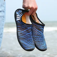 Открытый любителей летние пляжные водонепроницаемая обувь Для женщин Для мужчин слипоны быстрое высыхание обувь для плавания и пляжа прогулки Дайвинг Сникеры для плавания обувь