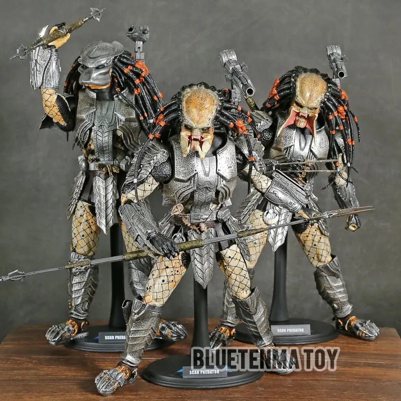 

Big Size AVP NECA Alien vs. Predator 1/6 scale Scar The Predator MMS190 Figure PVC Collectible Model Toys