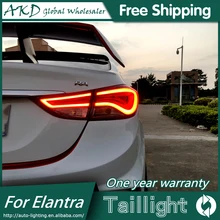 AKD автомобильный Стайлинг для hyundai Elantra задний светильник s 2012- светодиодный Elantra задний светильник DRL+ тормоз+ Парк+ сигнал