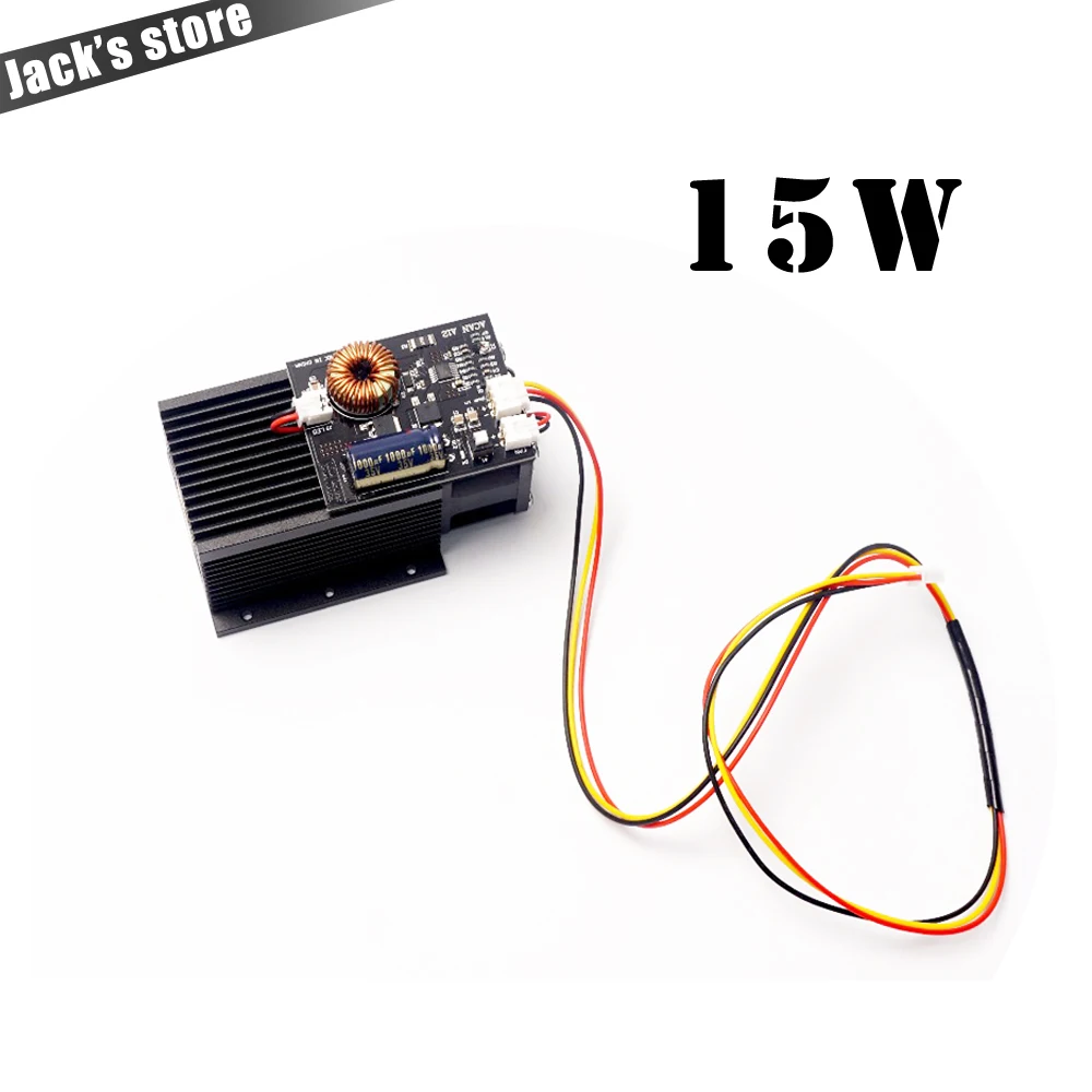 Freeshipping ! 15W 15000mW High-power laser engraving Laser module Blue Light 450nm laser head Freeshipping ! 15W 15000mW High-power laser engraving Laser module Blue Light 450nm laser head