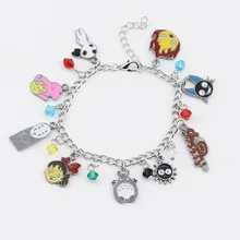 Аниме Миядзаки браслет Тоторо Кики Хоул Поньо браслет